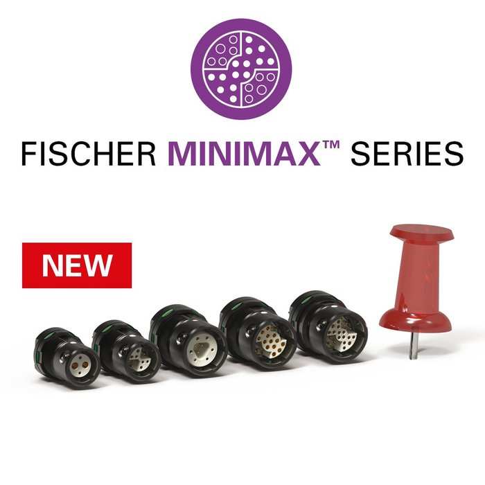 Fischer Connectors al DSEI: inarrestabili progressi in miniaturizzazione, prestazioni e trasferimento dati, con MiniMax USB 3.0 e le soluzioni di potenza UltiMate